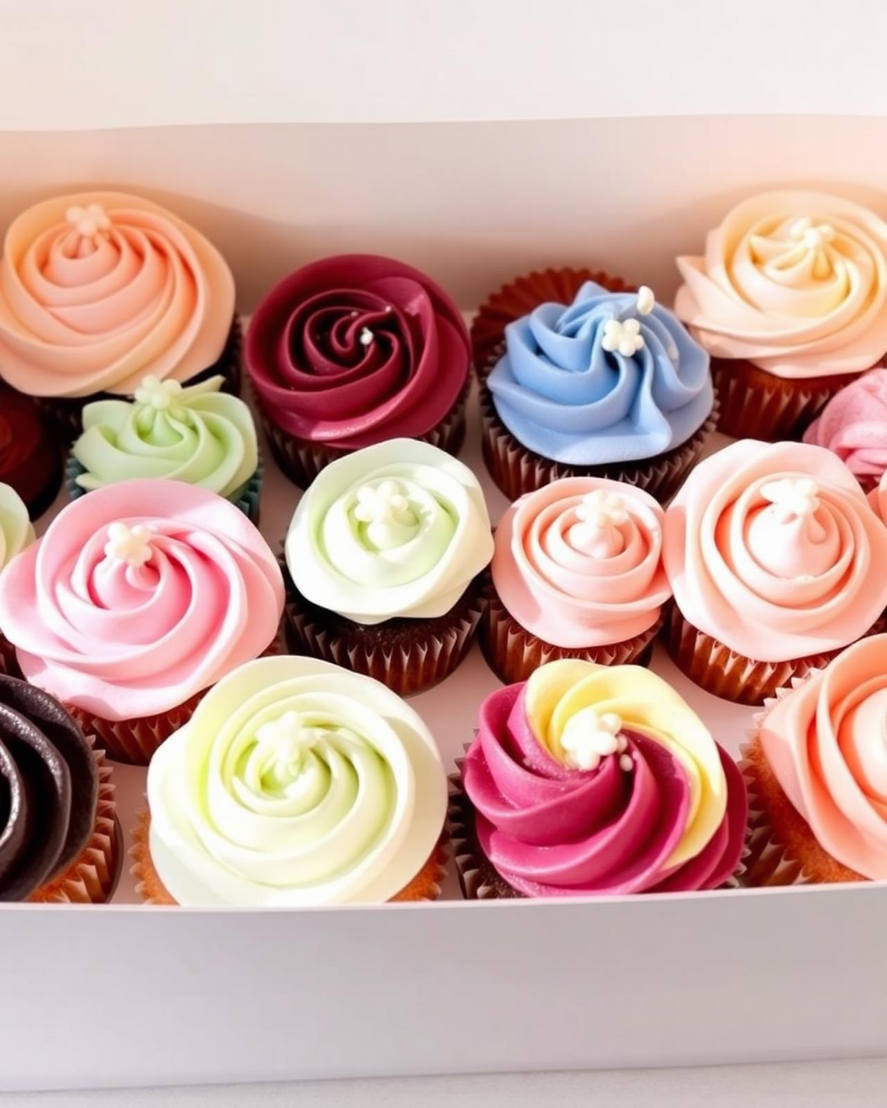 Cupcake Mix Box (12 pieces)
